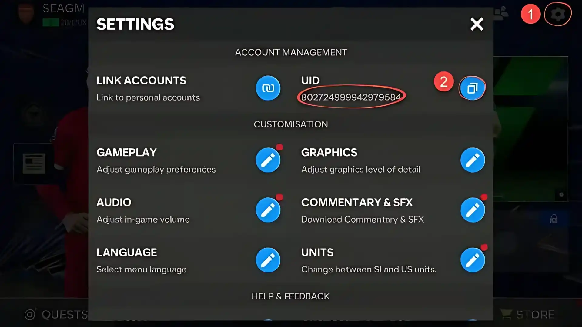 How to top up image